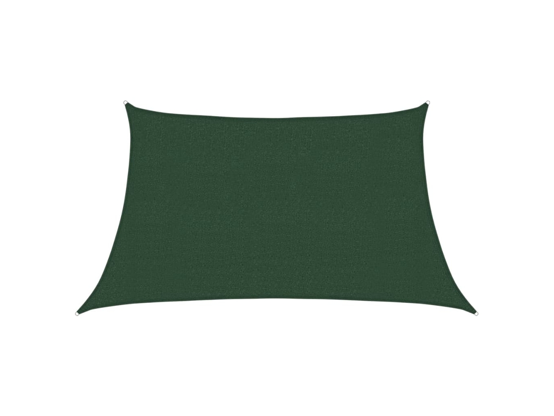 Sun Sail, Sun Sails Vidaxl Verde Polietileno (3/4 X 2 M)
