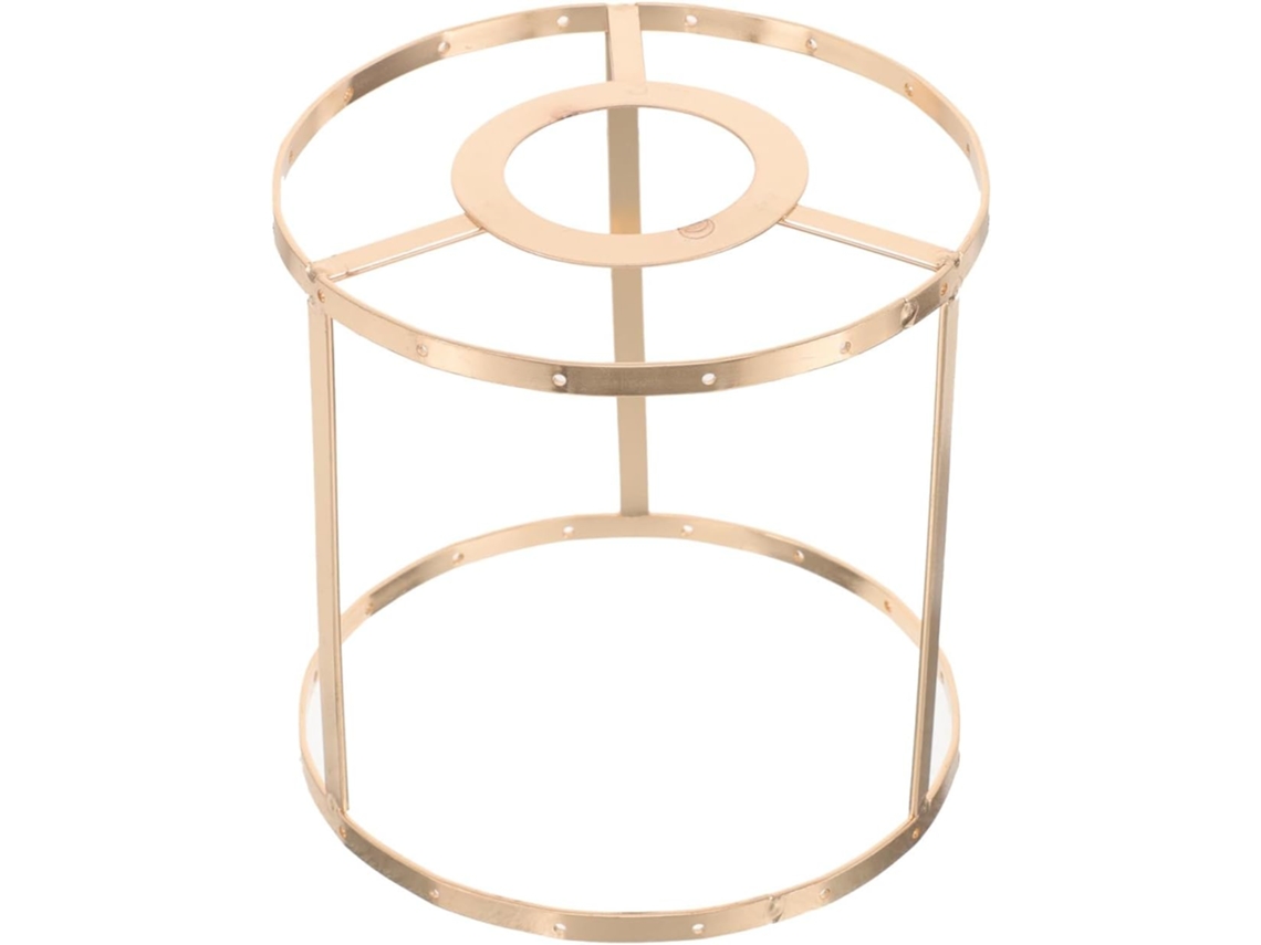 Estrutura Metálica Dourada Para Luminárias De Mesa E Pendentes Diy, Estrutura Resistente E Elegante, Fácil De Montar.