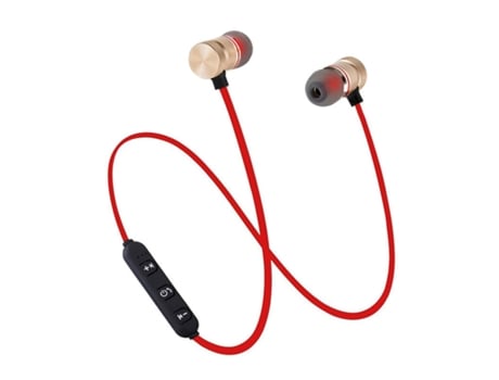 Auriculares Sem Fios Binaurais Som Estéreo para Desporto Pescoço Corrida