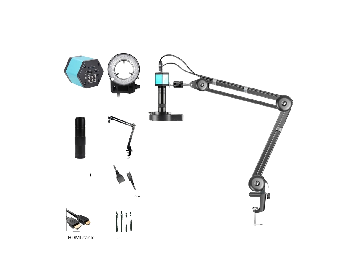 Microscópio Digital 4k, Sensor De Imagem De 48mp, Função De Zoom Eletrônico, Xhu4006 Conjunto Oem