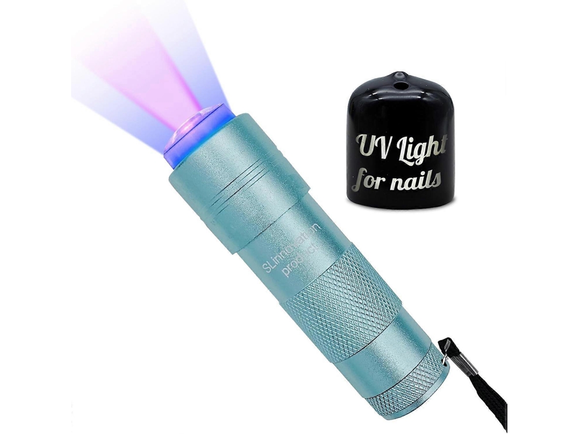 Mini Lâmpada Uv Inovadora para Unhas de Poligel Operada por Bateria com Carimbo de Silicone LY EBIKE (não aplicável)