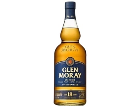 Whisky GLEN MORAY Single Malt Glen Moray 18 Anos (0.7 L - 1 unidade)