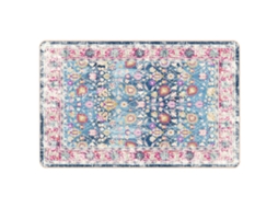 Rug, Rugs Vidaxl Azul Poliéster (190 X 300 Cm)