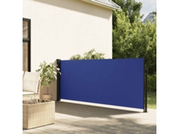 Vidaxl Toldo Lateral Retrátil 117x300 Cm Azul
