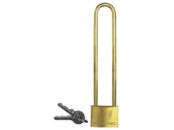 Cadeado Arco Dourado 100 Mmplastimo