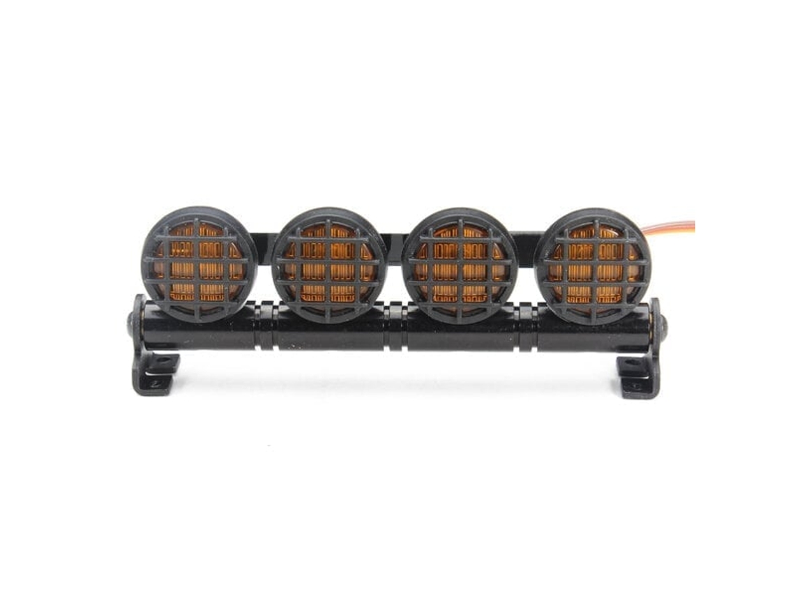 Luz Led Vermelha e Azul Austar com Estrutura em Liga de Alumínio para Peças de Automóveis Rc Cc01/d90/scx10/4wd MDUG
