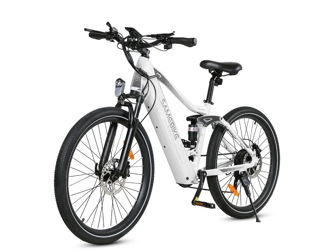 Bicicleta Elétrica Samebike Xd26 Ii Para Adultos 750 W Bicicleta Elétrica De Montanha De 26 Polegadas Com Suspensão Total, Bateria De 48 V 14 Ah