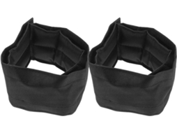 Conjunto De 2 Tiras Ajustáveis Para Pernas De Pau, Ideais Para Drywall. São Tiras Resistentes E Acolchoadas Para Maior Firmeza.