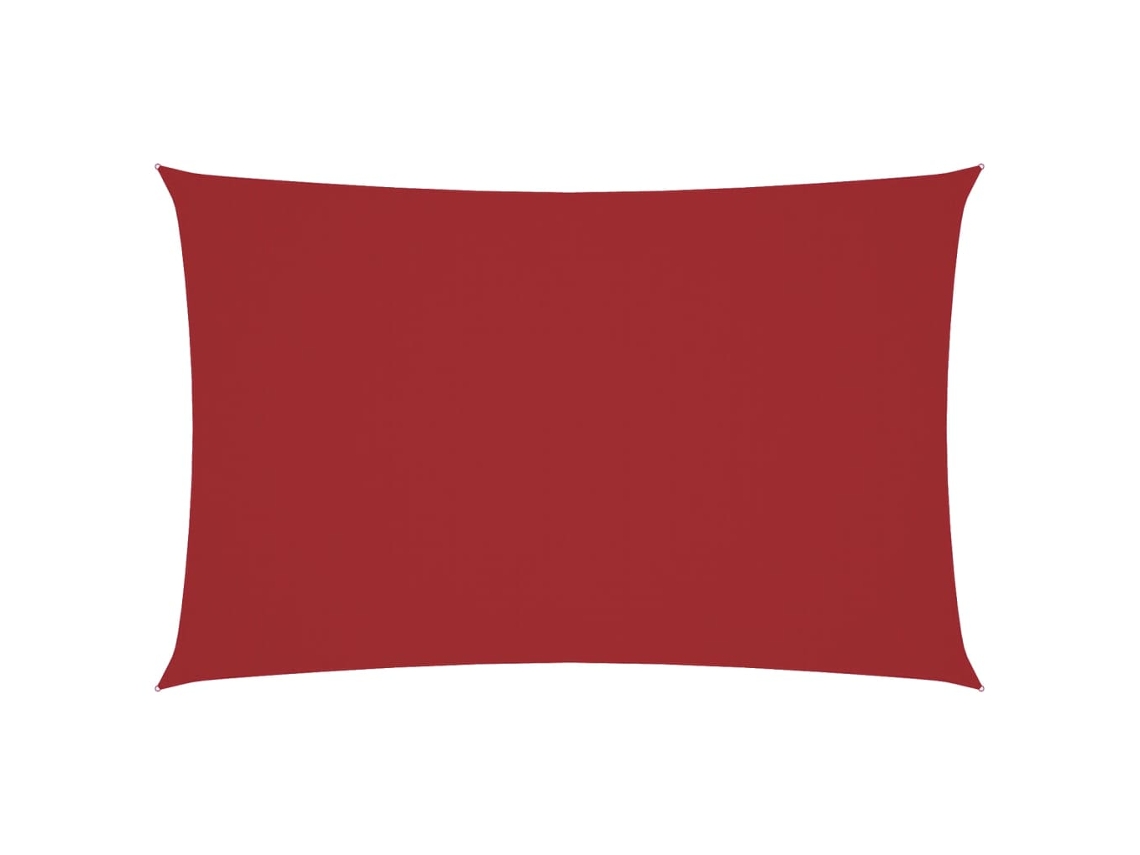 Vela Para Sol Tecido Oxford Retangular Vermelho 4x7 m MAISON EXCLUSIVE