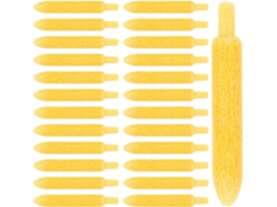 Conjunto De 25 Pontas De Caneta De Tinta Laranja, Refis Compactos E
