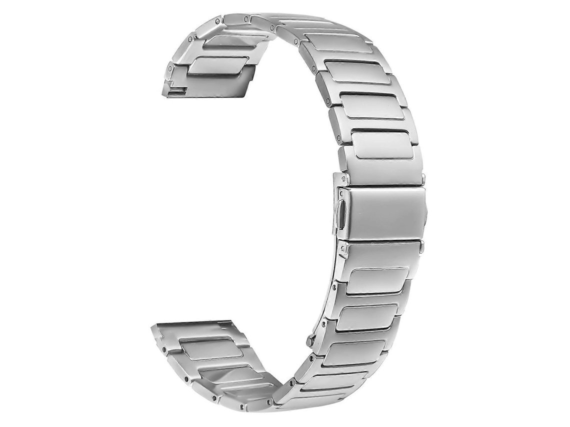 Pulseira De Aço Inoxidável Tipo A Prateada Para Samsung Galaxy Watch Ultra 47 Mm. Olysi Shop