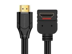 Cabo HDMI com Ângulo de 90° AQUAFORGE, Compatível com PS4, PC, TV Box