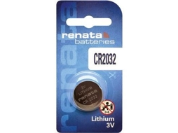Bateria de Lítio Cr2032 3V RENATA Preço de 10 Baterias Cr2032Renatax10