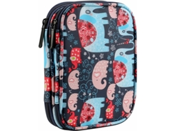 Estojo para Lápis, Portátil, Organizador, Tecido Oxford AQUAFORGE