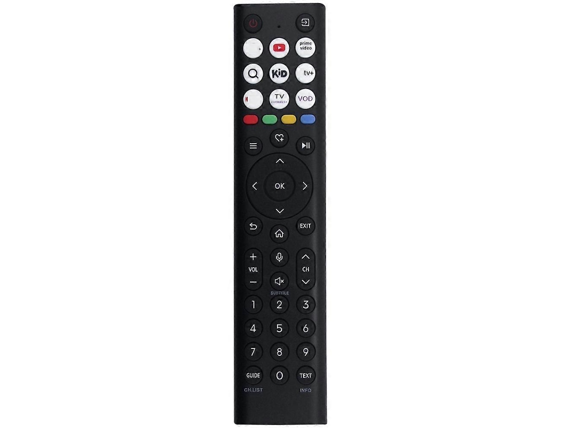 Comando À Distância De Substituição Para Erf2b38h Hisense Smart Lcd Tv 43a6q 43e7q 50a6q