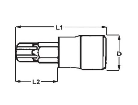 TENGTOOLS 102090206 Copo 3/8 Tpx15 M381215-C