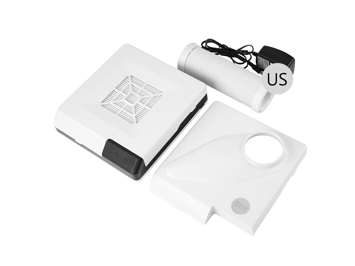 Rebe-máquina Aspiradora Para Polvo De Uñas 60w 2 En 1, Coleccionador De Polvo De Manicura Potente