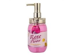 2026 gel de Ducha Hidratante Crema de Baño Suave Limpiador Natural Con Perfume 480ml (rosa)