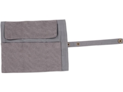Estojo De Lápis Enrolável Para Crianças, Bolsa De Lona Para Guardar Lápis, Segura E Durável.