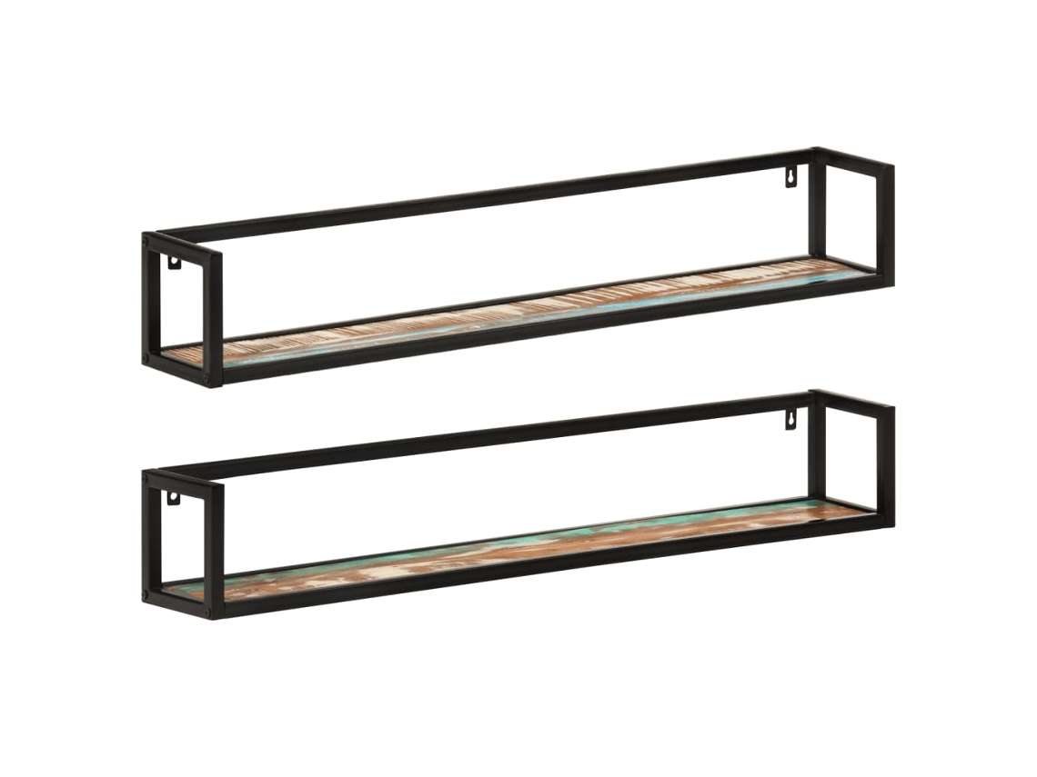 Wall Shelf, Wall Shelves Vidaxl Multicolor Madeira (110 Cm)