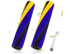 Kit Com 2 Rolos De Escova Principal Macia Para Aspirador De Pó Portátil Detect Slim V12 V15