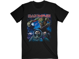 T-Shirt ROCK OFF Iron Maiden - Final Frontier Preto (Tamanho: S)