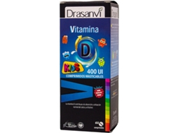 Suplemento Alimentar DRASANVI Vitamina D3 Kids 400 Ui 60 Comprimidos