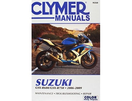 Livro Suzuki GSXR600750 Motorcycle Service Repair Manual de Haynes Publishing (Inglês)