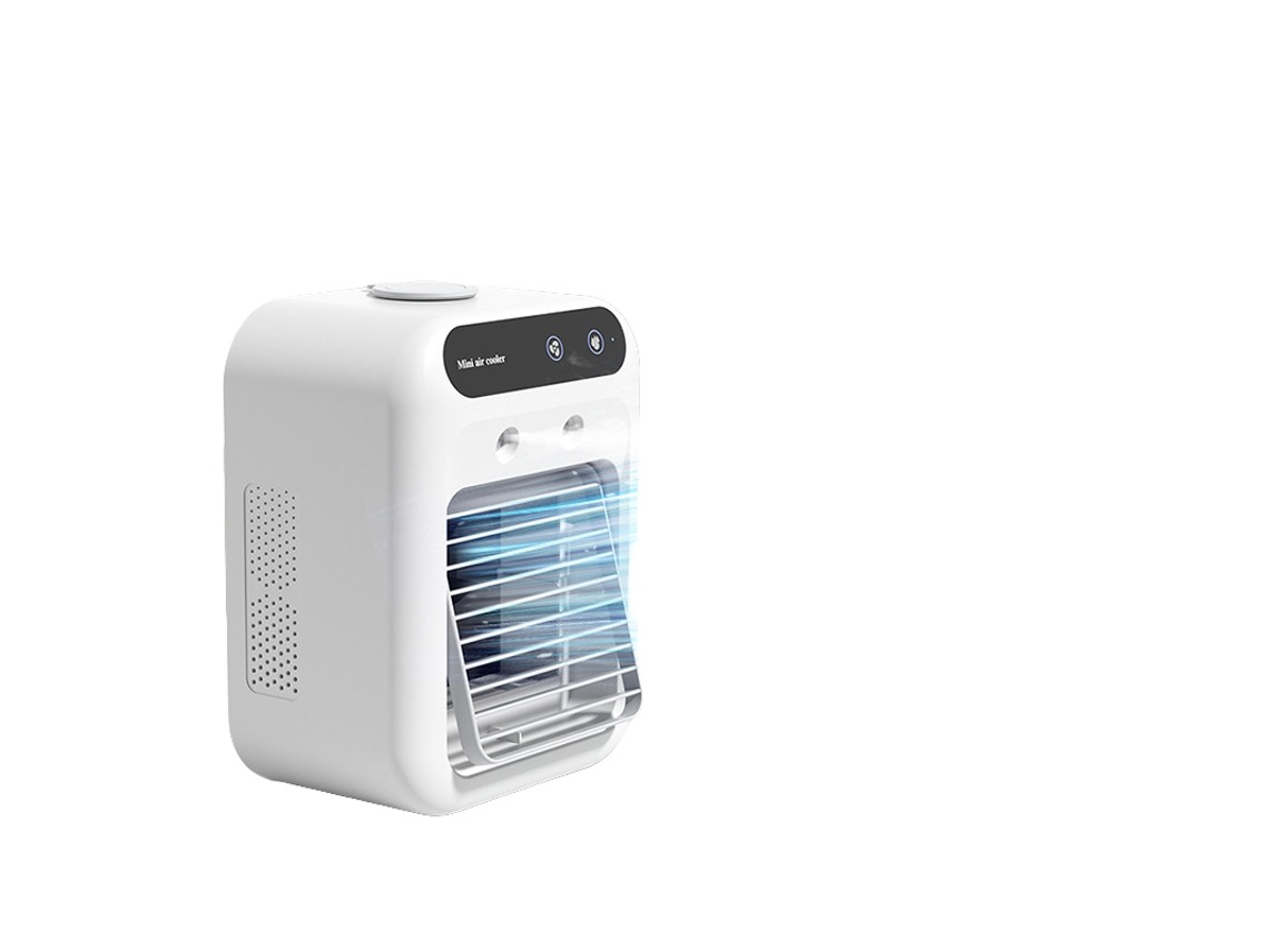 Laxiscreed Mini Ventilador Portátil De Mesa Para Verão, Ar Frio Para Estudantes E Uso Diário