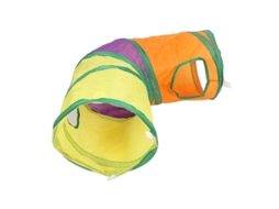 2026 túnel para Gatos Arcoíris Plegable Reforzado Interactivo Juguete para Interior Y Exterior