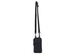 Bolsa de celular com dois compartimentos e fecho zíper EOOCOO