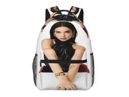Mochila Dua Lipa Para Estudantes, Durável E Leve, À Prova Dágua E Com Alças Respiráveis. Loja Olysi