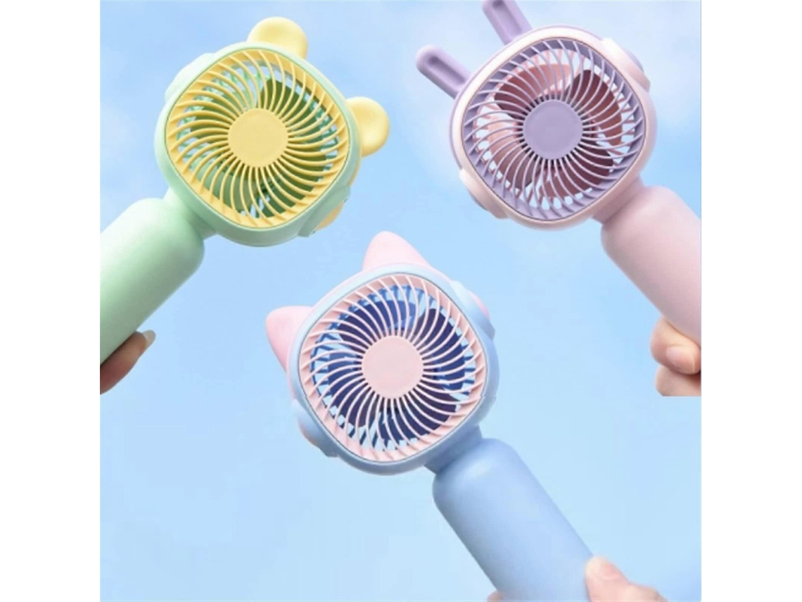 Mini Ventilador Portátil Mini Ventilador Elétrico Bonito Power Bank Resfriamento De Verão Olysi Shop