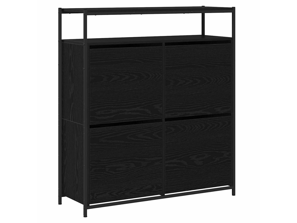 Sapateira com suporte em carvalho preto MAISON EXCLUSIVE (100x34x112 cm)