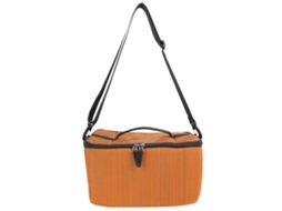 Bolsa Para Câmera Dslr À Prova Dágua Com Alça, Compartimento Para Inserção E Capa Protetora Brilvibera (laranja)
