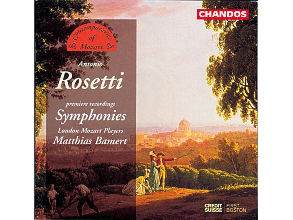 CD Antonio Rosetti, London Mozart Players, Matthias Bamert - Symphonies (1CDs)