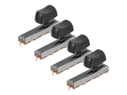 Potenciômetro Deslizante Linear De 45 Mm, Conjunto Com 4 Peças.