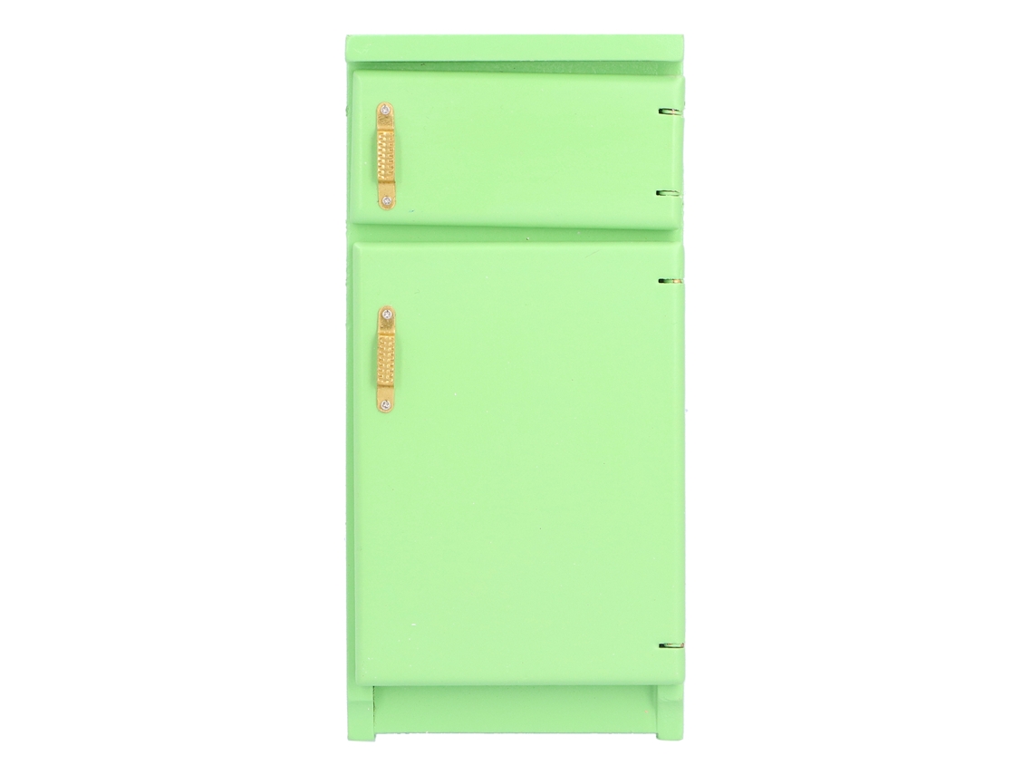 Ats refrigerador Miniatura Casa de Muñecas 1:12 Escala Muebles Accesorios Diy para Casa de Muñecas