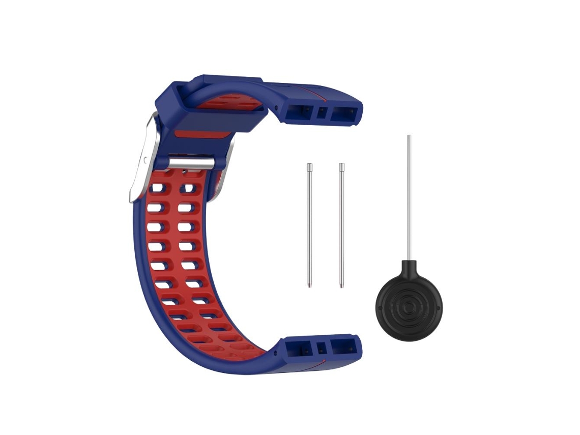 Aetheria pulseira de Relógio de Silicone de Substituição Bicolor Macia e Confortável Compatível com Polar V800