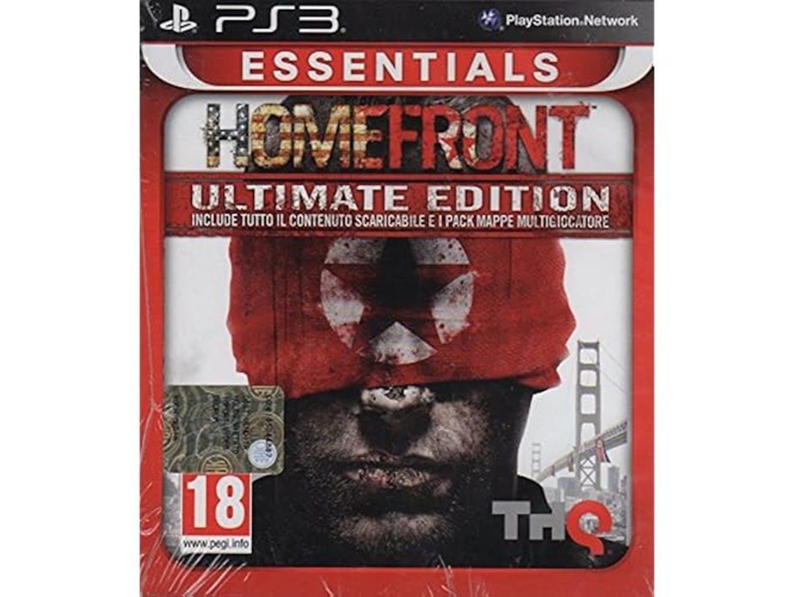 Videogame Ps3 Essentials Homefront: Ultimate Ed. Ação Modo Online Pegi 18