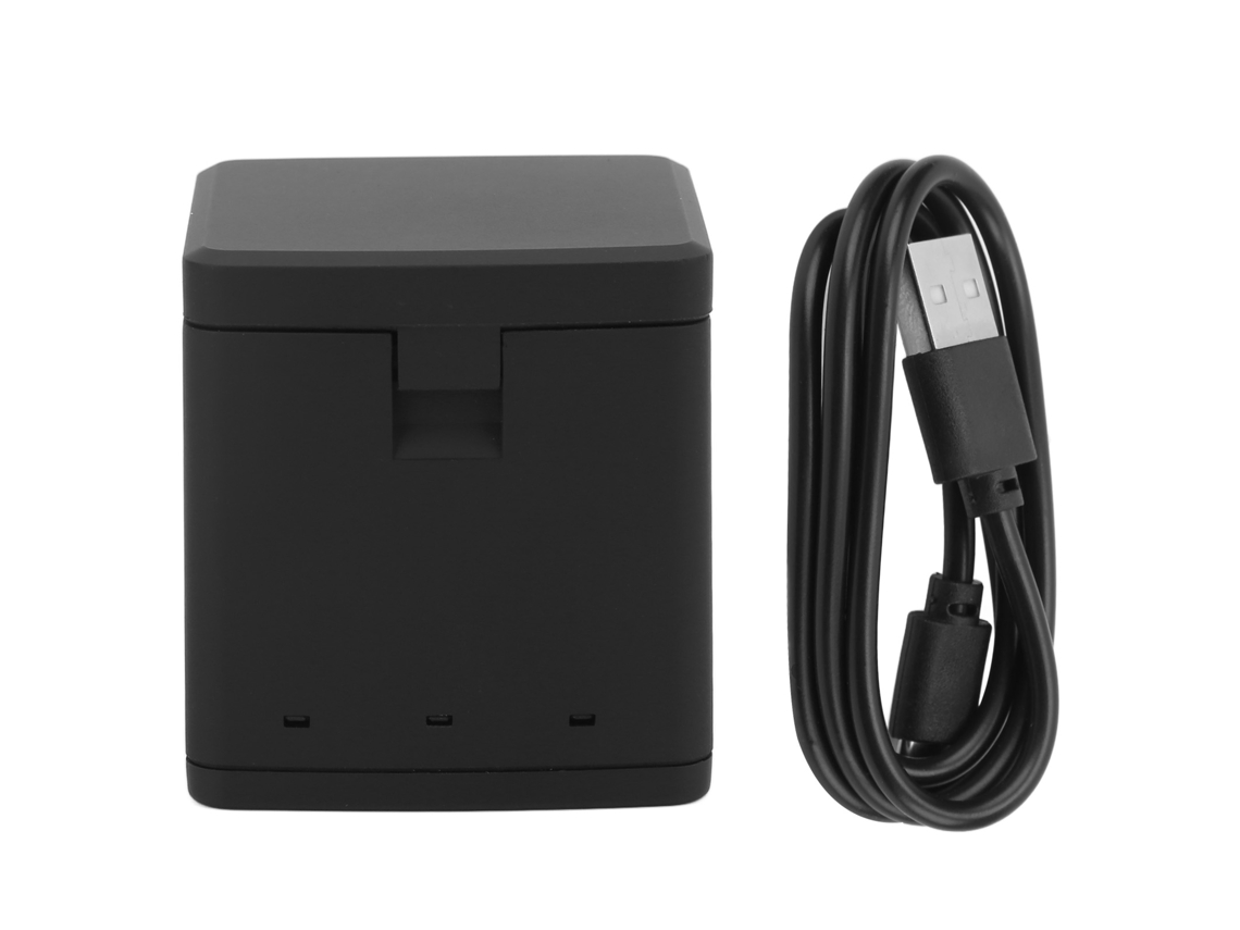 Estojo De Carregamento Bateria Para Câmera, Recarregável E Portátil, Com 3 Opções Armazenamento As Baterias Da Go Hero 9 10.-aquaforge