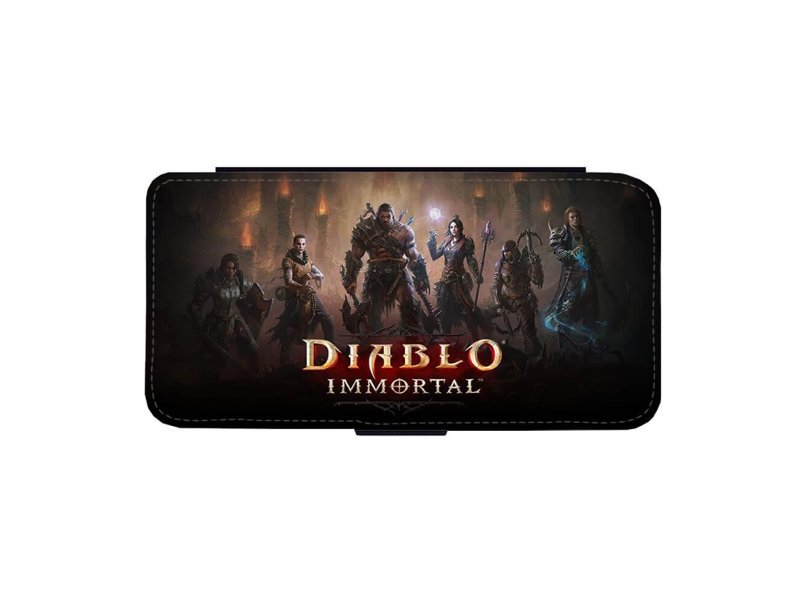 Capa Flip Para Iphone 17 Pro Do Diablo Immortal