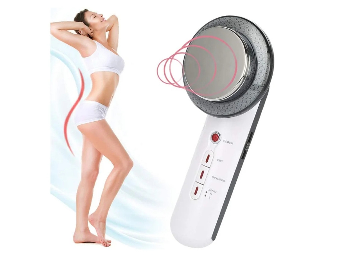 Máquina De Cavitação Gordura Máquina De Remover Gordura Emagrecedora Anticelulite Branca Bestvite