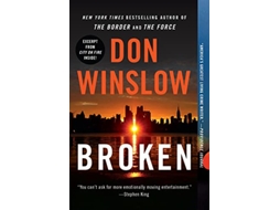 Livro Broken de Don Winslow (Inglês)