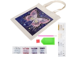 Escolha Sustentável - Pintura Em Tecido - Mochila De Arte - Bolsa De Mão Para Guardar - Apropriada Para Iniciantes - Inclui Pedras De Calçada - Mochil