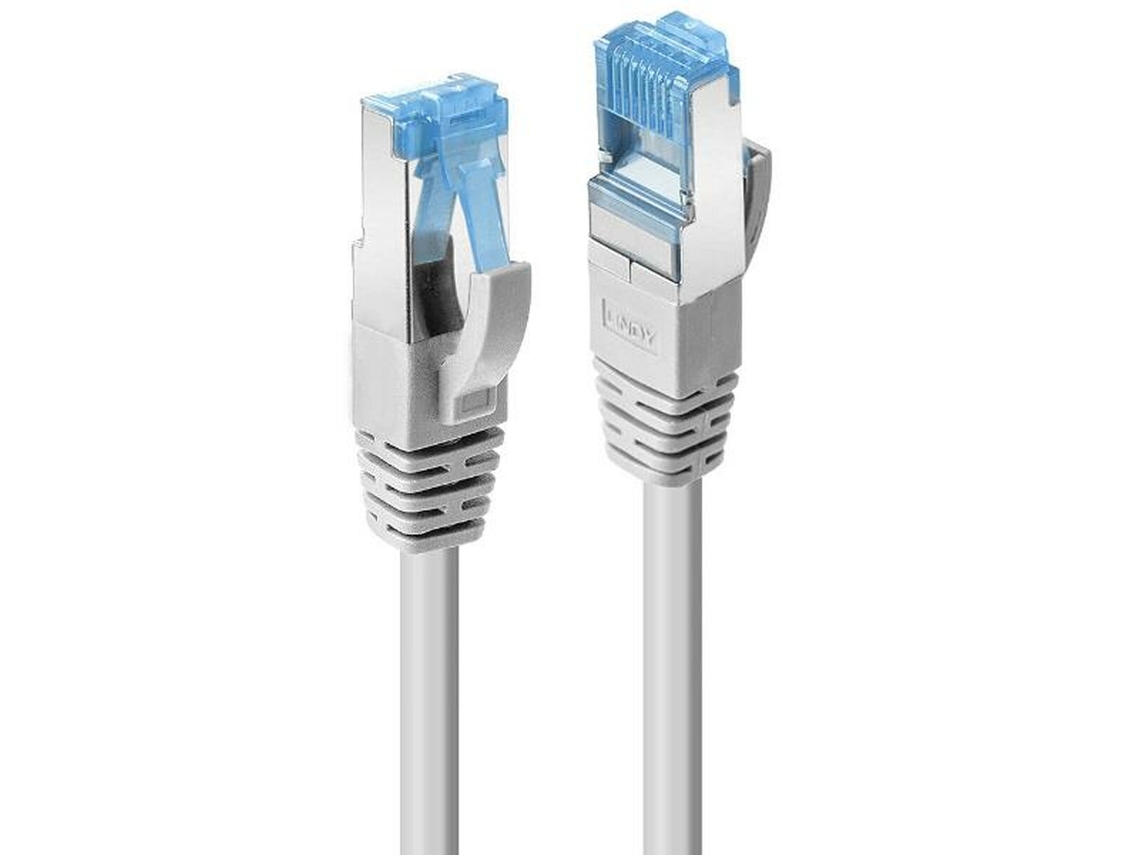 Cabo Ethernet LAN LINDY 47144 (Cinzento - 100 m)