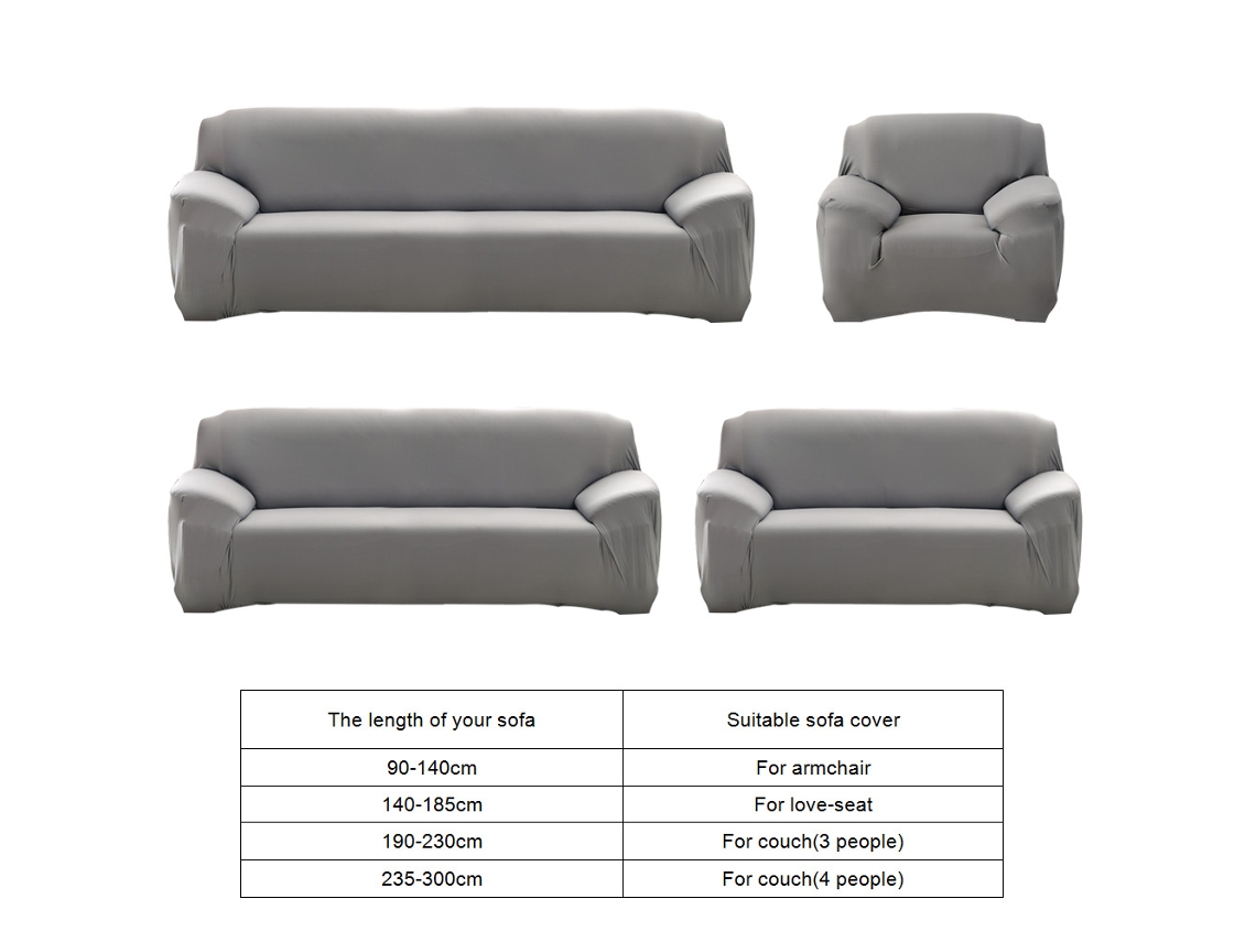 3-seater Sofa Cover, Sofa Protector, Cushion Protector (waterproof, Stretchy) Eoocoo