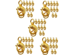 Nuobesty Com 5 Fechos Elegantes Para Confecção De Joias, Ideais Para Colares E Pulseiras.