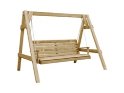 Swing Chair Vidaxl Marrom Madeira De Pinho Impregnada