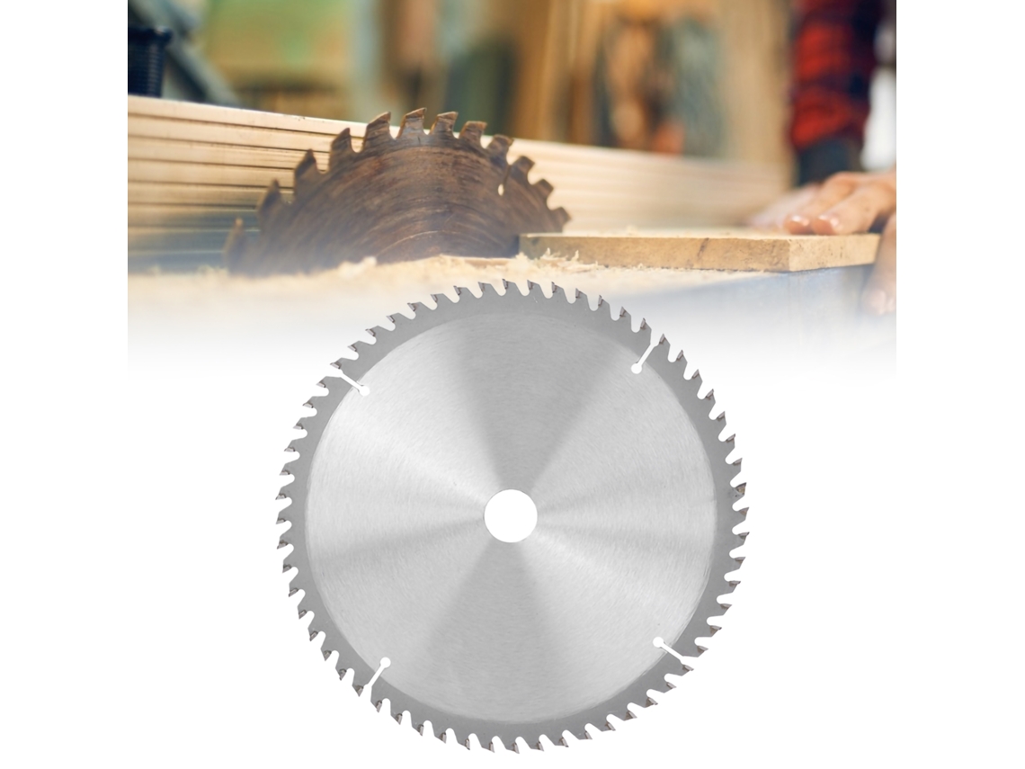 Hoja De Sierra Circular De Carburo Para Carpintería Modelo Ultraresistente Disco De Corte (60t) 60t